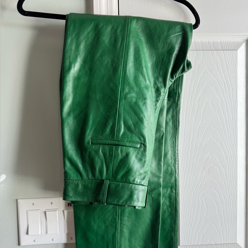 NWT Lamarque Dacia Bogrin Genuine Leather Pants